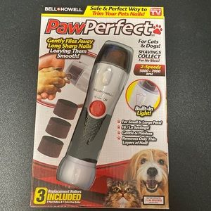 Paw Perfect pet nail groomer. Bell Howell. Unused.